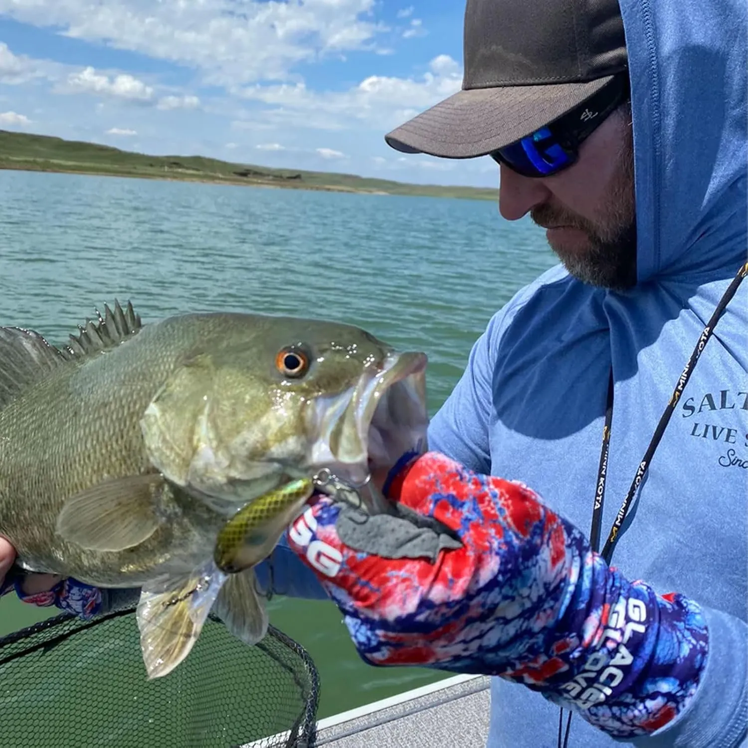 Glacier Glove Islamorada 50  Sun Protection Durable Lightweight Breathable Quick-Dry Fingerless Outdoor Fishing Sun Glove