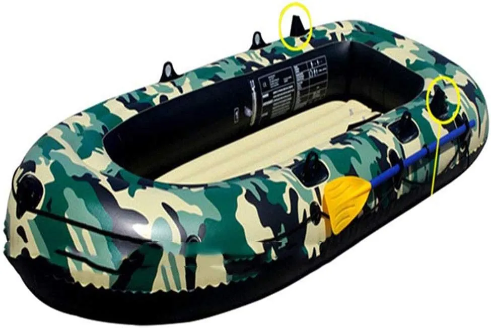 Inflatable Boat for Pool for Adults, Inflatable Boat with Oars 4/3/2 Person, Inflatable Fishing Raft