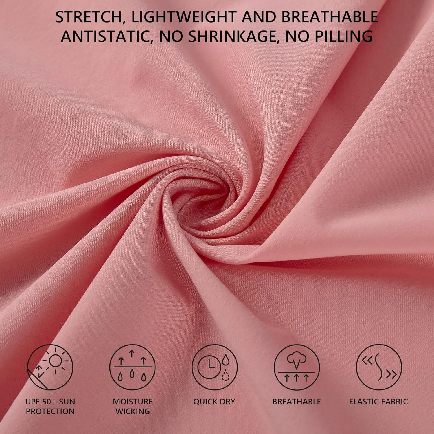 Lightbare Womens UPF 50  Tank Dress with Pockets Detachable Shorts Drawstring Waist Quick Dry for Hiking Camping Outdoors
