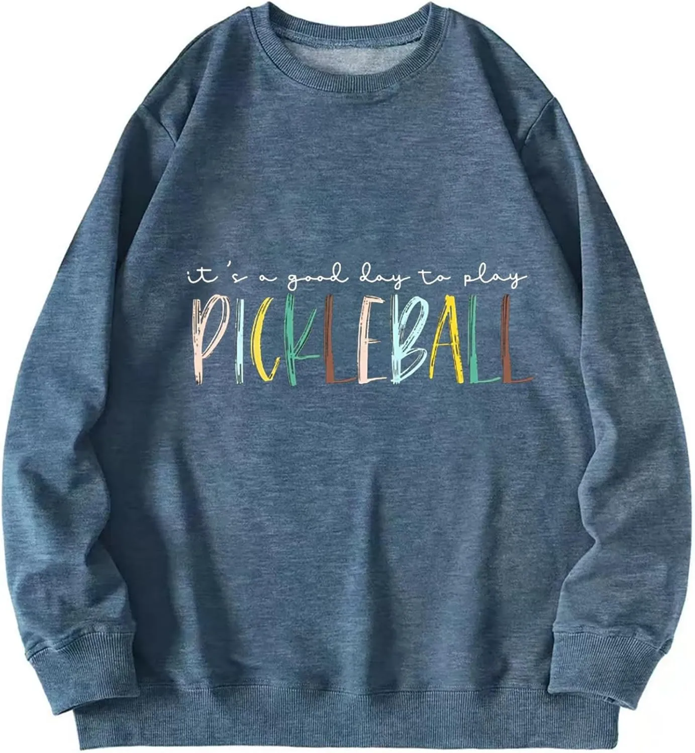 Pickleball Sweatshirt for Women It's A Good Day to Play Pickleball Long Sleeve Tops Pickleball Player Lover Pullover