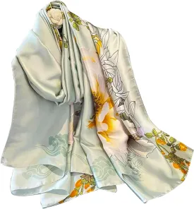 Shawl Scarf For Women Lightweight Scarves Floral Pattern Formal Evening Dressesformal Shawl Summer Wraps