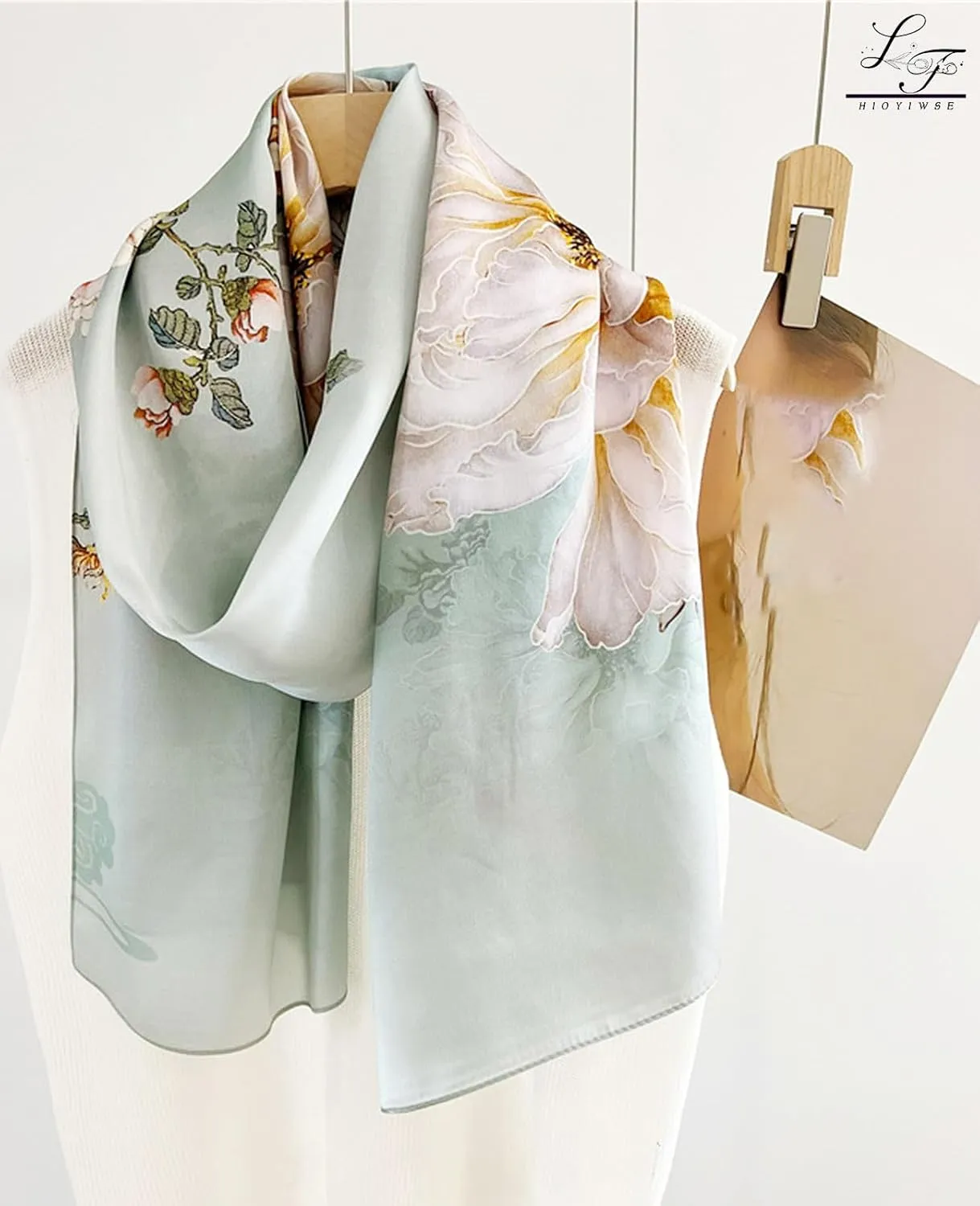 Shawl Scarf For Women Lightweight Scarves Floral Pattern Formal Evening Dressesformal Shawl Summer Wraps