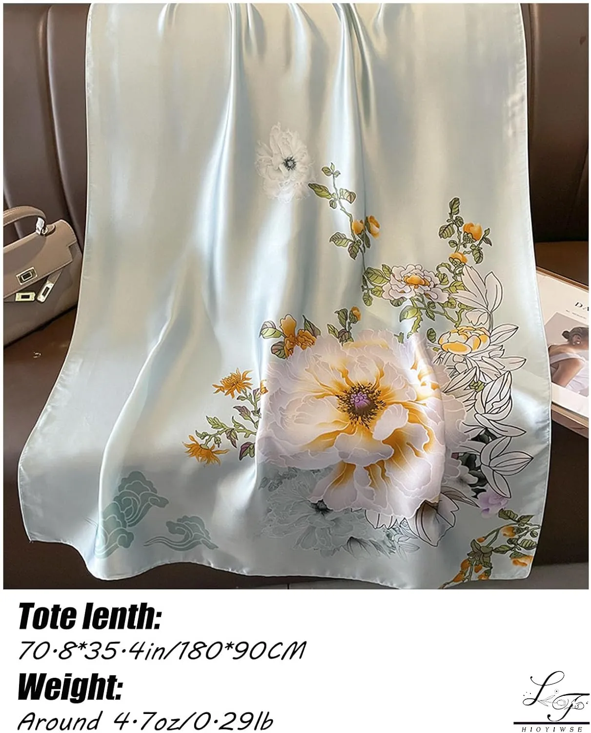 Shawl Scarf For Women Lightweight Scarves Floral Pattern Formal Evening Dressesformal Shawl Summer Wraps