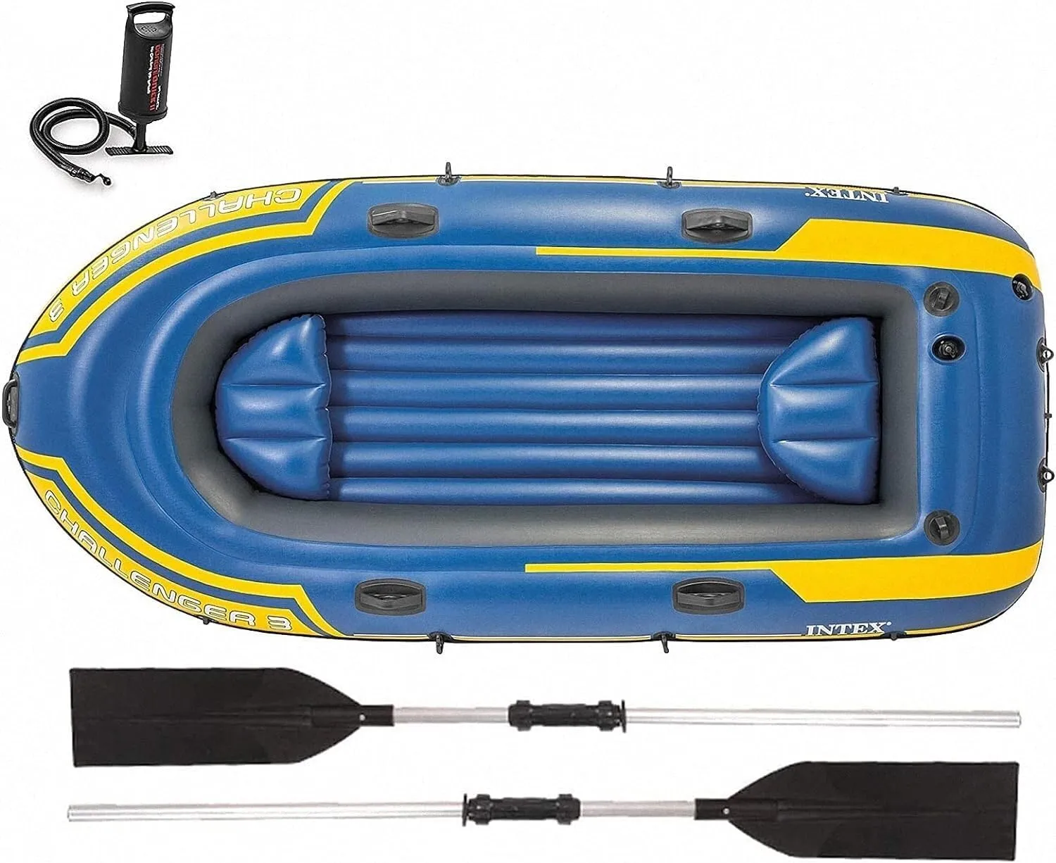 TEmkin Inflatable Boat Double Boat Set Double Kayak Double Fishing Boat Rubber Boat