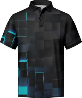 V VALANCH Mens Polo Shirts Short Sleeve Moisture Wicking Golf Tennis Polo Casual Shirts